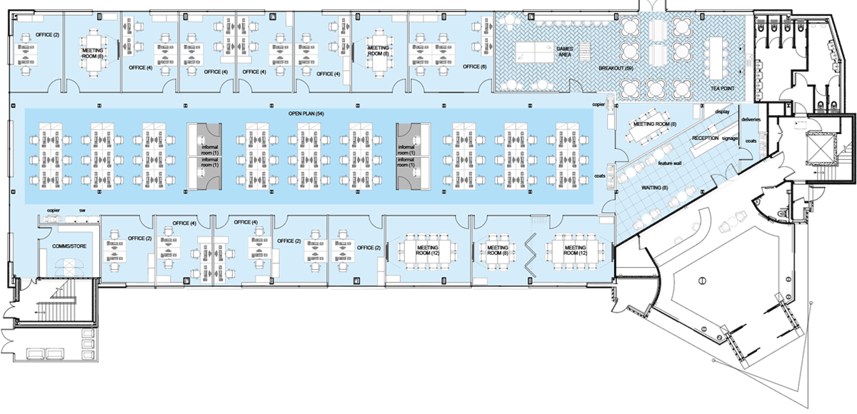 Aurora ground floor plan